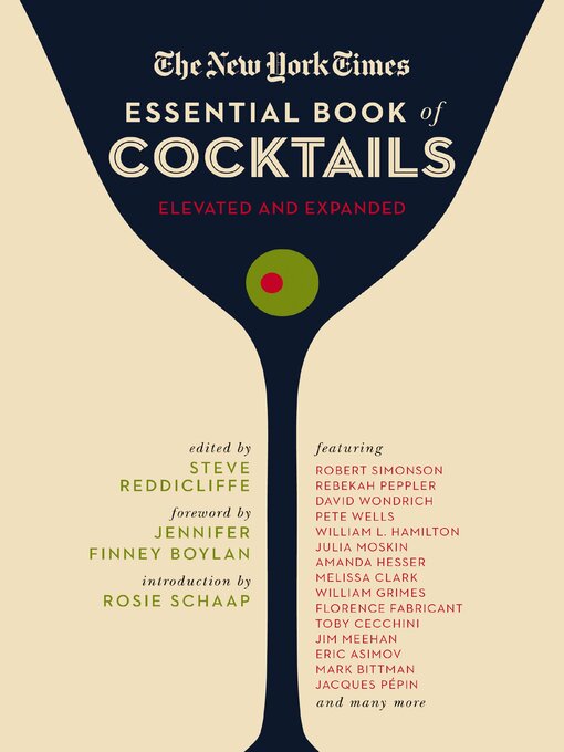 Cover image for The New York Times Essential Book of Cocktails ()